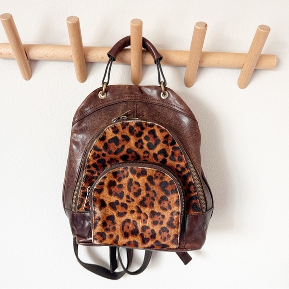 Patricia Nash Alencon Leopard Print Backpack main image 4